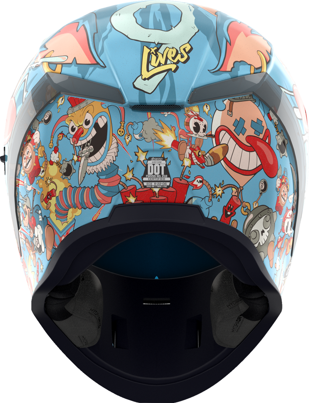 ICON Airform™ Helmet - 9 Lives - MIPS® - Blue - XL 0101-17387