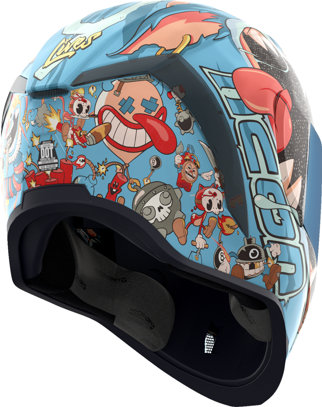 ICON Airform™ Helmet - 9 Lives - MIPS® - Blue - XL 0101-17387