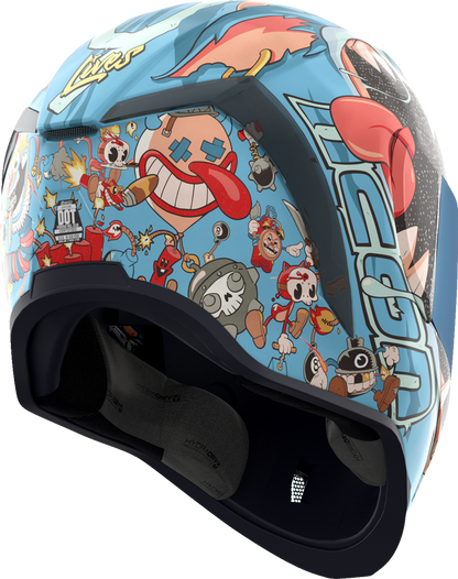 ICON Airform™ Helmet - 9 Lives - MIPS® - Blue - 2XL 0101-17388