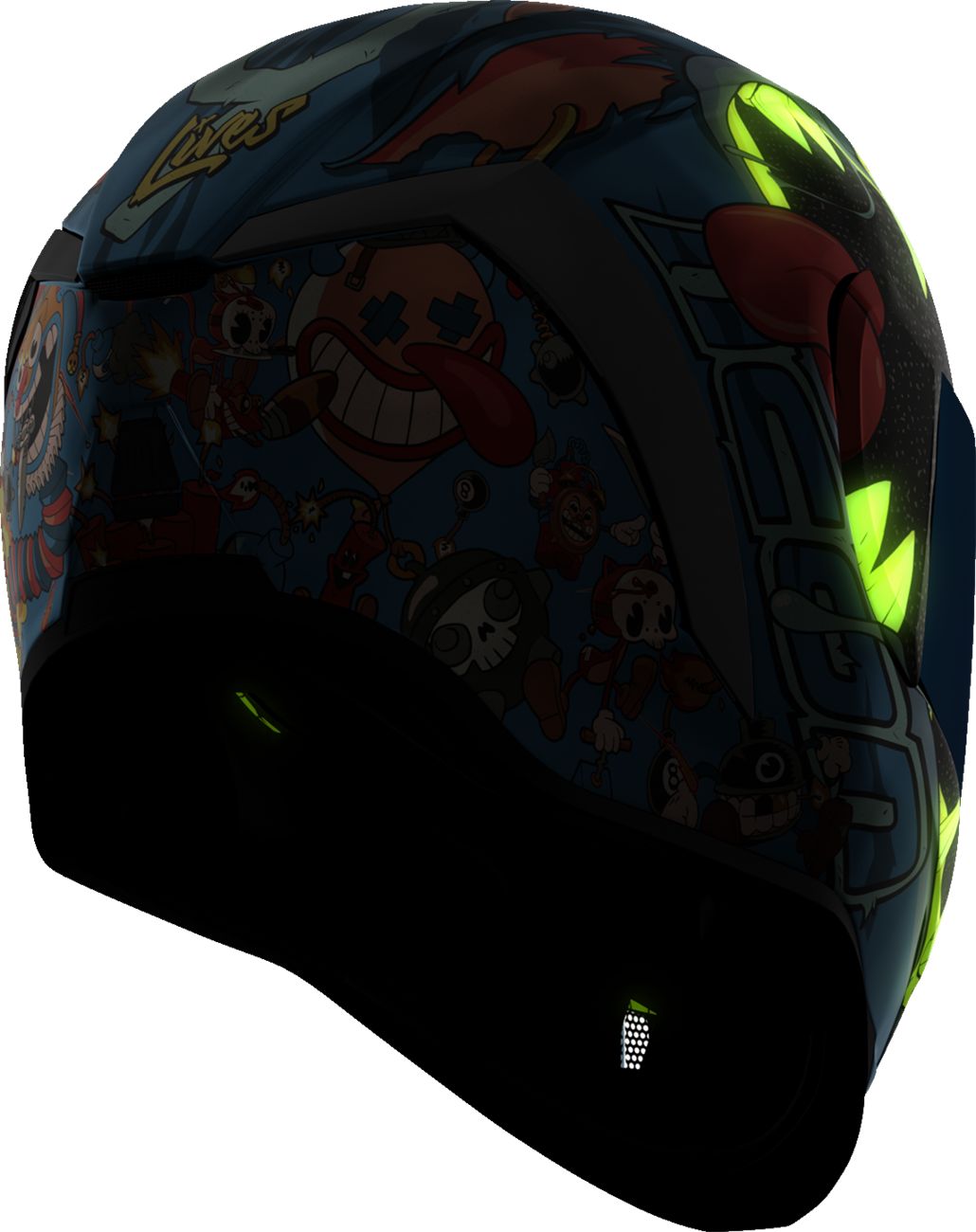 ICON Airform™ Helmet - 9 Lives - MIPS® - Blue - Large 0101-17386