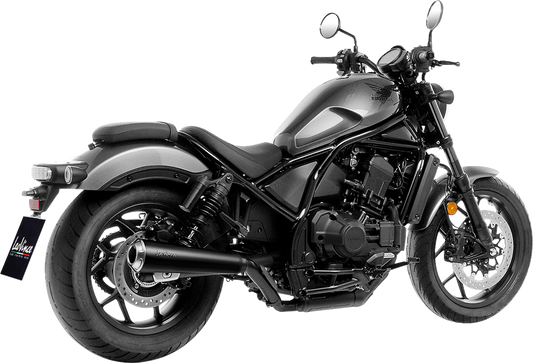 LEOVINCE Classic Slip-On Muffler - Black 15009FBU