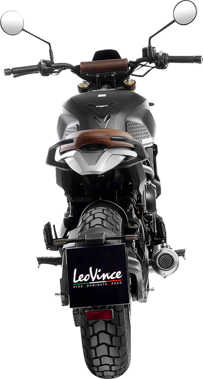LEOVINCE LV-10 Slip-On Muffler - Stainless Steel 15267U