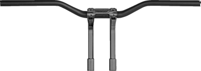 PERFORMANCE MACHINE (PM) Phatbar & Riser Kit - Internal Wiring - 9" - Black Ops 0208-2195M-SMB