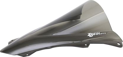 ZERO GRAVITY Double Bubble Windscreen - Light Smoke - ZX-4RR 16-284-02