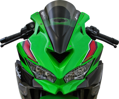 ZERO GRAVITY Double Bubble Windscreen - Light Smoke - ZX-4RR 16-284-02