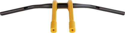 PERFORMANCE MACHINE (PM) Phatbar & Riser Kit - Internal Wiring - 9" - Gold Ops 0208-2195M-SMG