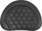 SADDLEMEN RoadSofa™ Sissy Bar Pad - Honeycomb - Black Stitching 051319000