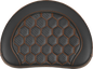 SADDLEMEN RoadSofa™ Sissy Bar Pad - Honeycomb - Orange Stitching 051319003