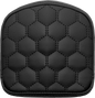 SADDLEMEN RoadSofa™ Sissy Bar Pad - Honeycomb - Black Stitching 040849