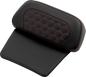 SADDLEMEN Chopped Tour Pak Pad - Honeycomb - Red Stitching - FLH/FLT '14-'24 814-07C-19004