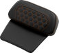 SADDLEMEN Chopped Tour Pak Pad - Honeycomb - Orange Stitching - FLH/FLT '14-'24 814-07C-19003