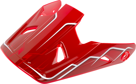 Z1R Rise 2.0 Visor - Red/Silver 0134-3731