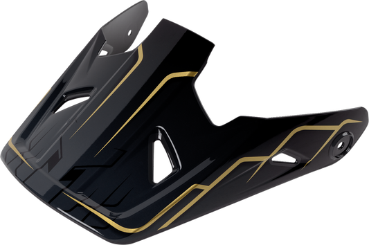 Z1R Rise 2.0 Visor - Black/Gold 0134-3730