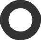 S&S CYCLE Washer Vent Seal - 1/2" 50-7055