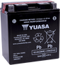 YUASA YTX20CH-BS AGM Battery - High Cranking Power for Vehicles - Part Number YUAM6220C