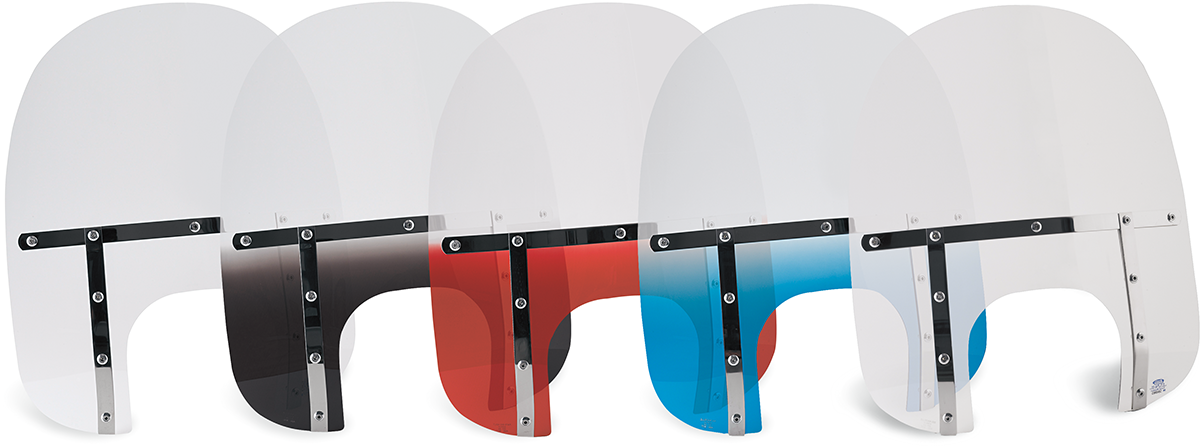 MEMPHIS SHADES Fats Windshield - 17" - Clear MEM6820
