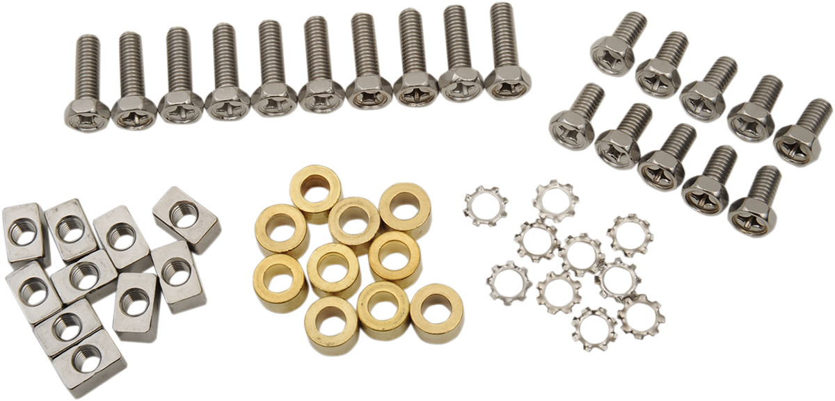 YUASA Battery Bolt and Nut Set for Drag Specialties Batteries - Part Number PACK478030