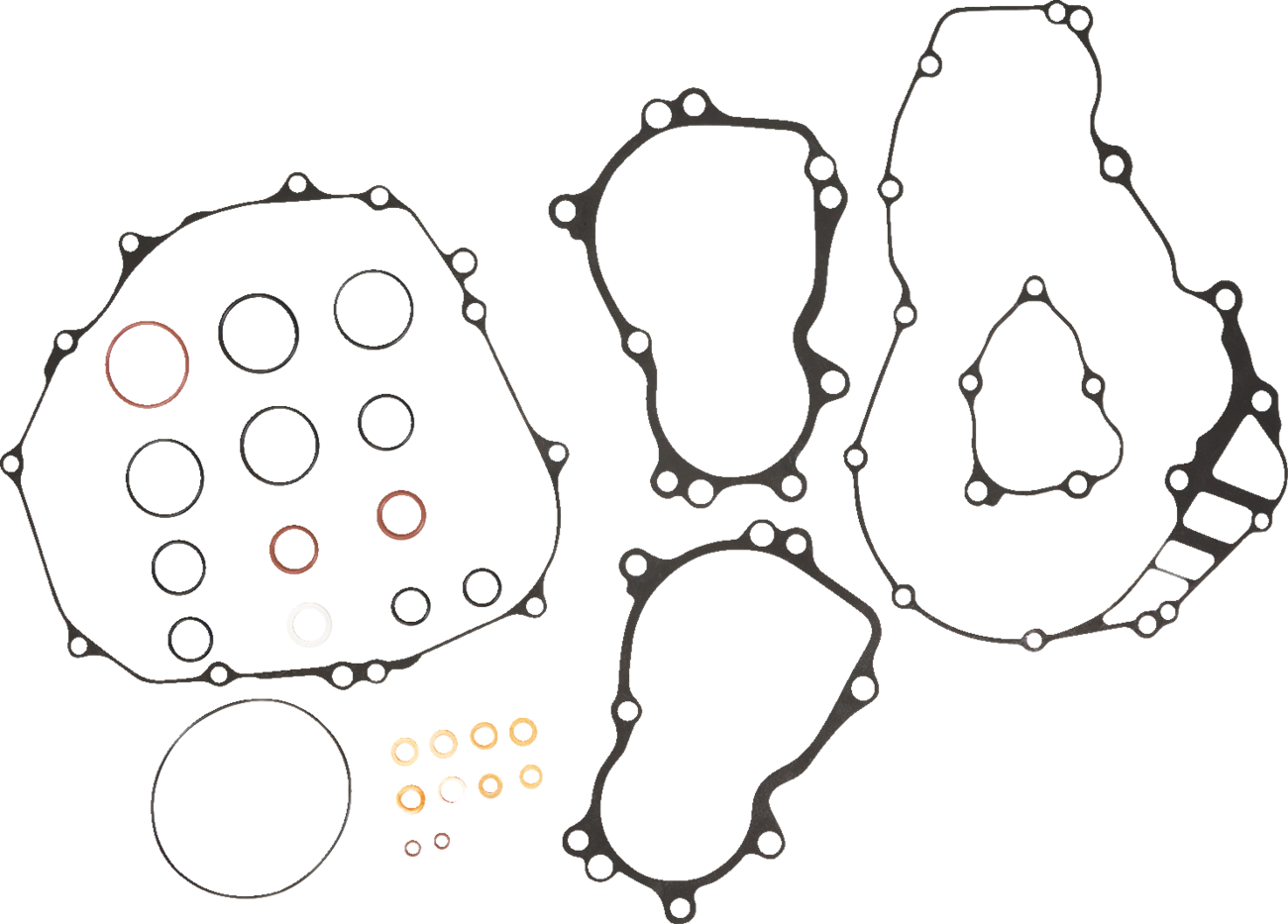 COMETIC Bottom End Gasket Kit Honda C3112BE – Complete Engine Rebuild Seal Set