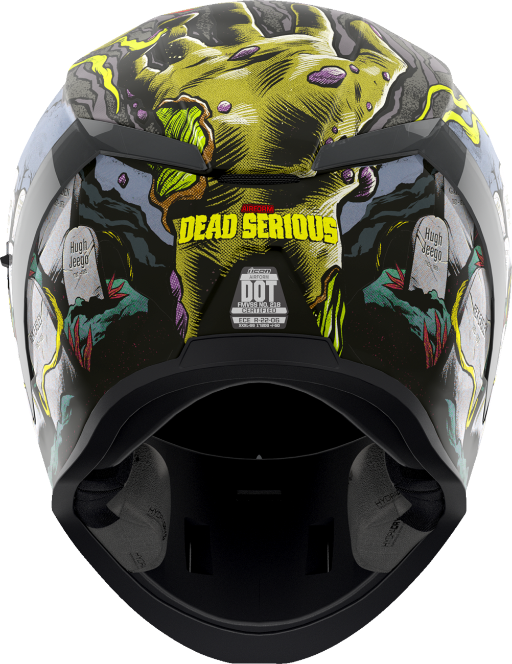 ICON Airform™ Helmet - Dead Serious - MIPS® - Black - Small 0101-17439