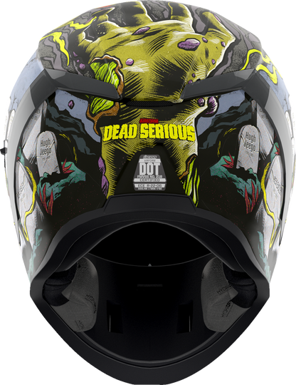 ICON Airform™ Helmet - Dead Serious - MIPS® - Black - Small 0101-17439