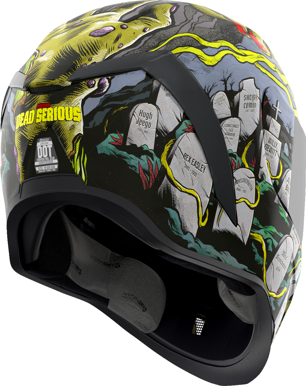 ICON Airform™ Helmet - Dead Serious - MIPS® - Black - Medium 0101-17440