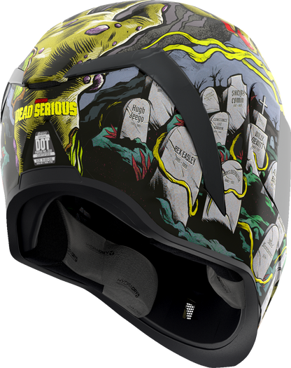 ICON Airform™ Helmet - Dead Serious - MIPS® - Black - Medium 0101-17440