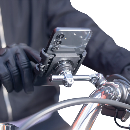 SP CONNECT 3D Phone Mount - 1-1/2" - Chrome 52878