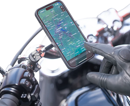 SP CONNECT 3D Phone Mount - 1-1/2" - Chrome 52878