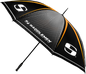 SADDLEMEN Umbrella - Black/Gray/Orange 9501-0292
