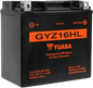 YUASA GYZ16HL AGM Battery - YUAM716GHL for Motorcycles with Superior Performance