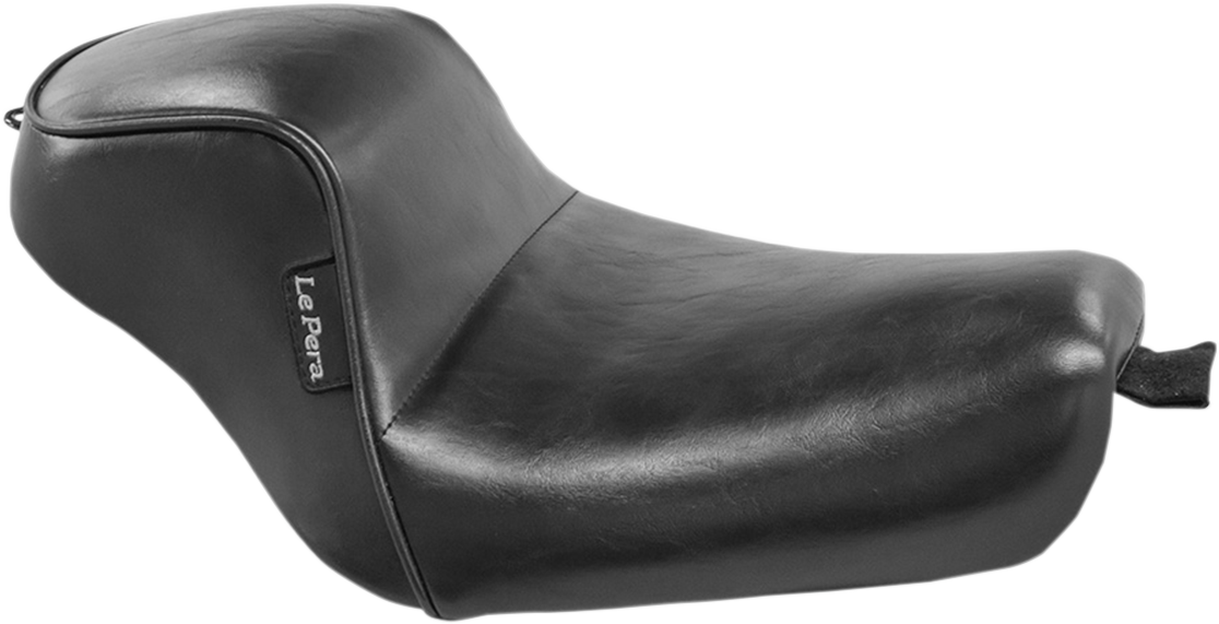 LE PERA Sprocket Solo Seat - Smooth - Black - XL '04-'23 LK-326
