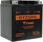 YUASA AGM Battery GYZ32HL YUAM732GHL for High-Performance Motorcycles