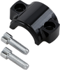 KLOCK WERKS Axle Cap - Lower Fork Leg - Black KWS-01-0010-B