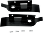 KLOCK WERKS Lower Filler - Detachable - Black - HD Touring KWS-01-0007