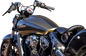 KLOCK WERKS Klip Hanger Handlebar for Indian - 5" - Black/Chrome KWH-04-0348