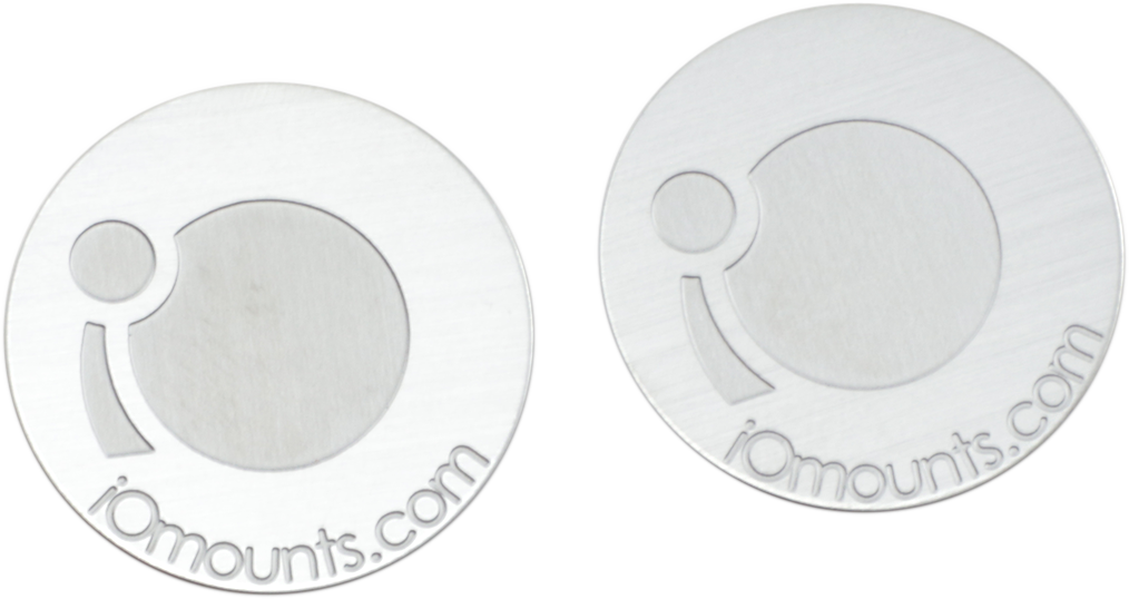 KLOCK WERKS Replacement iOadapt Disc - No Inductive Charging KWD-RETAILDISC-2PK