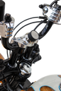 KLOCK WERKS iOmounts™ Device Mount - Handlebar Clamp - Chrome KWD-02-0384