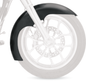 KLOCK WERKS Level Front Fender - Black - 21" Wheel - HD Touring/Trike KWF-01-0113