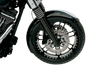 KLOCK WERKS Level Front Fender - Black - 16"-19" Wheel - HD Touring/Trike KWF-01-0112