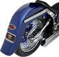 KLOCK WERKS Benchmark 4" Stretched Rear Fender - Frenched - Unfinished - For Custom Application - HD KWF-02-0400