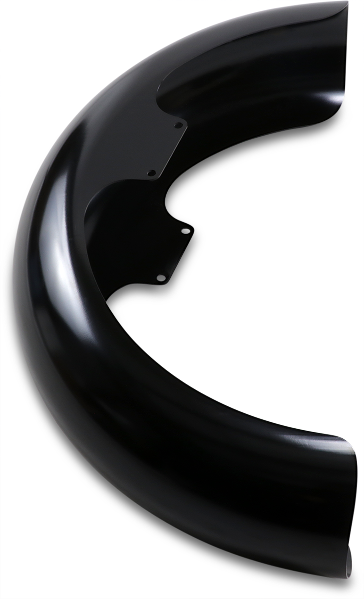 KLOCK WERKS Wrapper Front Fender - Black - 16"-19" Wheel - HD Softail KWF-02-0019