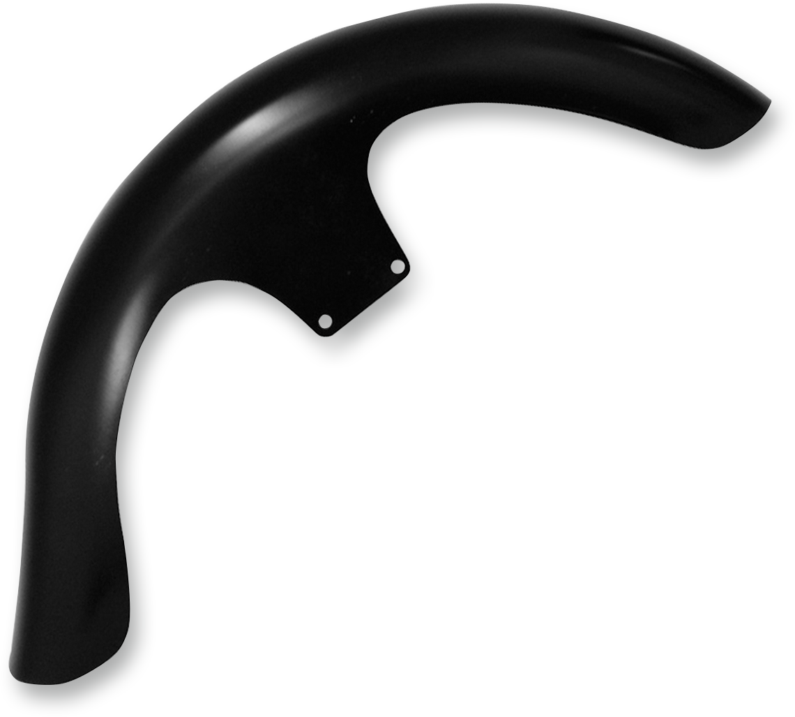 KLOCK WERKS Lil' Wrapper Front Fender Kit - For Raked Frames - Black - 26" - HD Touring KWF-01-0260-2014