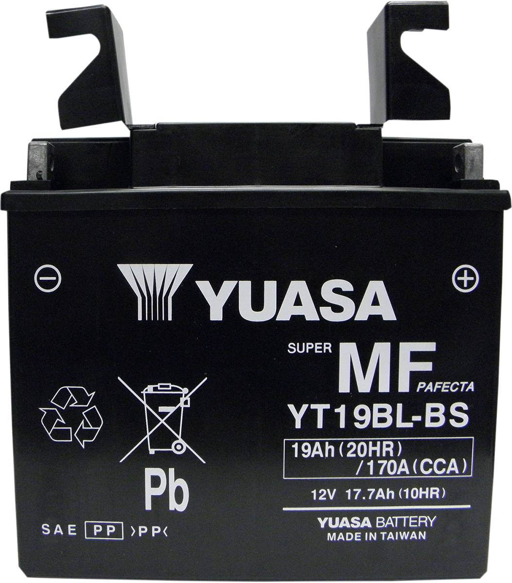 YUASA AGM Battery YUAM6219BL - Reliable Absorbed Glass Mat Technology for Enhanced Performance
