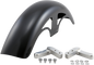 KLOCK WERKS P-Tom Front Fender - Black - 19" - HD Dyna/Softail KWF-03-0014