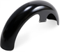 KLOCK WERKS Wrapper Front Fender - Black - 16"-19" Wheel - HD Touring/Trike KWF-01-0104
