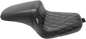 LE PERA Kickflip Seat - Diamond - Black - XL '10-'22 LK-596DM