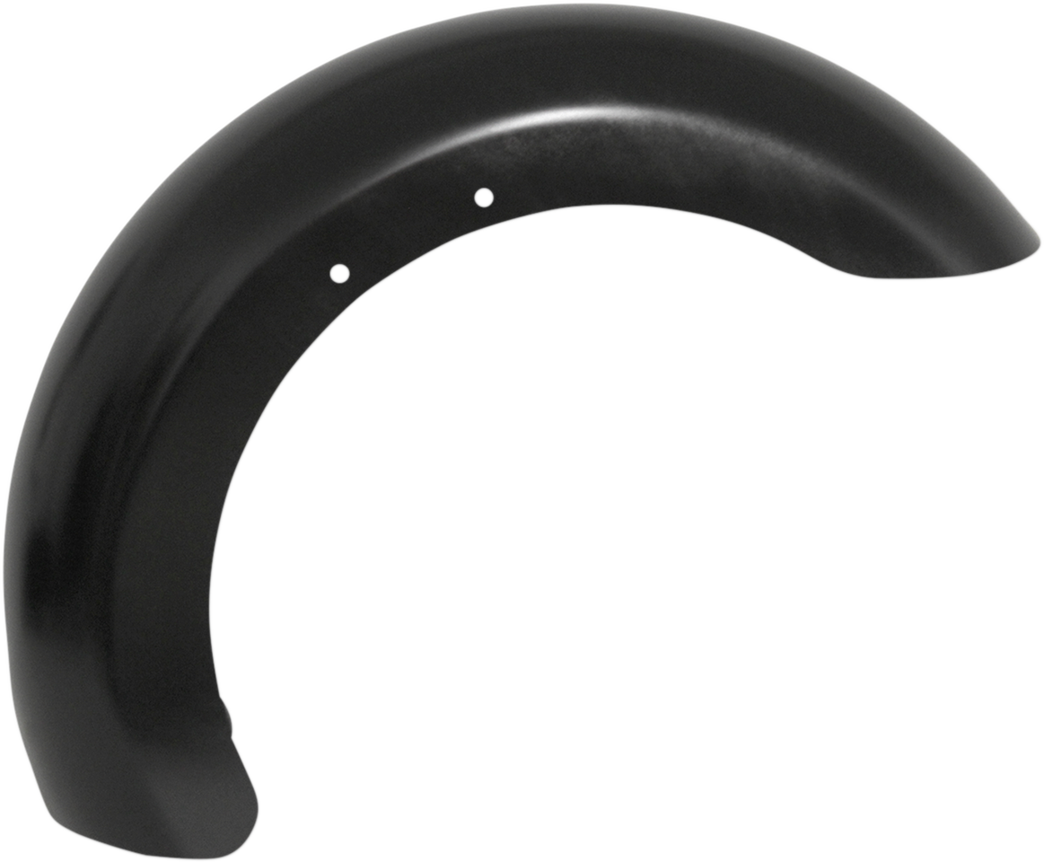 KLOCK WERKS Roller Front Fender - Black - 18" - HD Softail KWF-02-0543