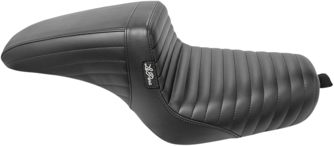 LE PERA Kickflip Seat - Pleated - Black - XL '10-'22 LK-596PT