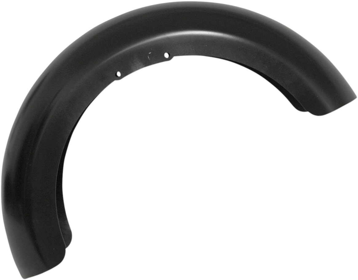 KLOCK WERKS Wrapper Front Fender - Black - 18" - HD Softail KWF-02-0510