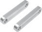 KLOCK WERKS Hugger Front Fender Mounting Blocks - For 21" Wheels - Satin KWFS-02-0102